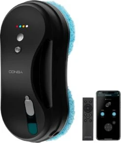 Robot Lave-vitres Cecotec Avec Application Et Télécommande Conga Windroid 880 SprayWater Smart Connected T. Fonction 3 En 1 : Pulvérisation