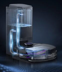 Aspirateur Robot Avec Station De Charge - Station De Vidange Automatique - Aspirateur Robot Avec Fonction De Nettoyage -Nettoyage Produits Boutique 1040x1200