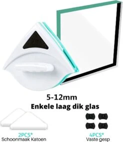 Essuie-glace Double Face 05-12 Mm - Nettoyant Pour Vitres - Brosse Magnétique - Chamois De Lessive De Glas - Outils 20 Essuie-glace Double Face 05-12 Mm - Nettoyant Pour Vitres - Brosse Magnétique - Chamois De Lessive De Glas - Outils -Nettoyage Produits Boutique 1040x1200 4