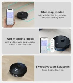 Aspirateur Robot Neatsvor X600 - Haute Qualité - Zwart - Aspirateur - Avec Fonction De Nettoyage - Comprend Une Application - Convient à Tous Les Types De Sols 24 Aspirateur Robot Neatsvor X600 - Haute Qualité - Zwart - Aspirateur - Avec Fonction De Nettoyage - Comprend Une Application - Convient à Tous Les Types De Sols -Nettoyage Produits Boutique 1053x1200