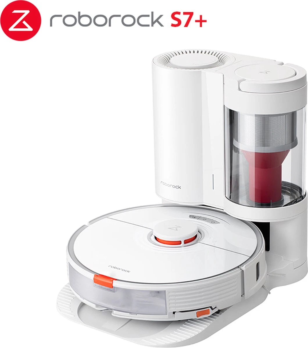 Xiaomi Roborock S7+ - Robot Aspirateur - 2500Pa - Robot Aspirateur Laveur + Station D'aspiration - Autonomie 180 Min - Appli/commande Vocale 3 Xiaomi Roborock S7+ - Robot Aspirateur - 2500Pa - Robot Aspirateur Laveur + Station D'aspiration - Autonomie 180 Min - Appli/commande Vocale
