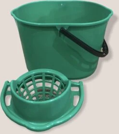 Seau à Vadrouille / Seau à Vadrouille Vert 12 Litres Avec Panier - Nettoyage / Nettoyage Des Sols - Seau à Vadrouille En Plastique / Plastique - Produits D'entretien -Nettoyage Produits Boutique 1066x1200 4