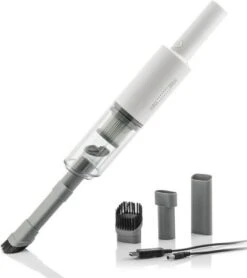 Aspirateur à Main Aspirateur à Main Sans Fil Aspirateur De Voiture - 70W - 3 Accessoires - Léger Et Maniable - Puissance D'aspiration 5000 PA - Filtre écologique - Lavable - Charge Rapide Via USB