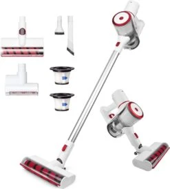 Aspirateur Sans Fil QuickDays® - Aspirateur Balai 4 En 1 Et Voleur à Main - 170 W - Puissance D'aspiration De 15 000 Pa - Sans Fil - Sans Sac - Rechargeable - Avec Support Mural -Nettoyage Produits Boutique 1082x1200