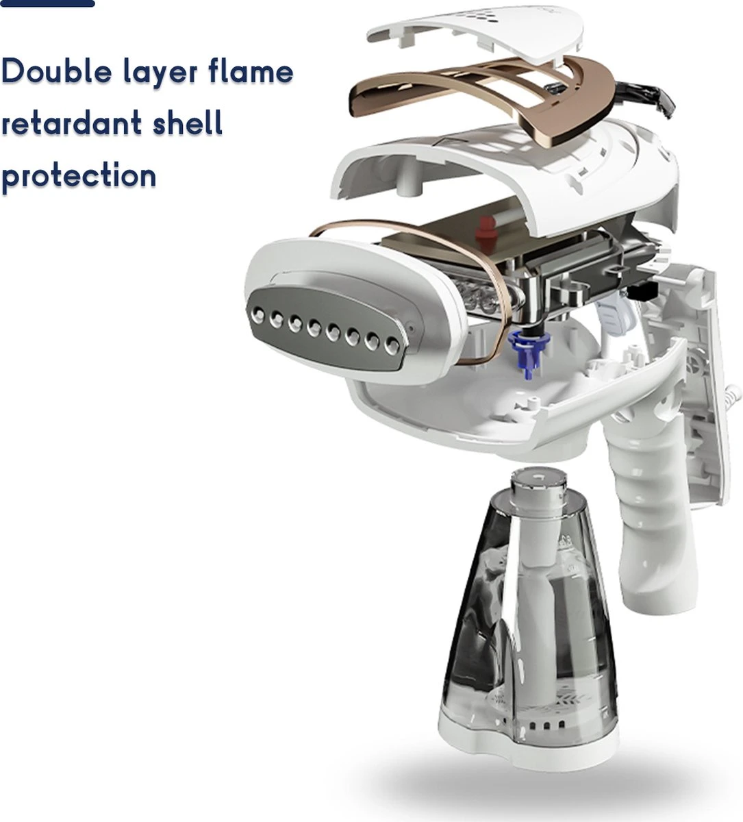 Vapeur Et Nettoyeur De Vêtements - Petit Défroisseur à Main Pour La Maison Et Les Voyages - Appareil à Vapeur Pour Vêtements/ Textiles / Tissus 10 Vapeur Et Nettoyeur De Vêtements - Petit Défroisseur à Main Pour La Maison Et Les Voyages - Appareil à Vapeur Pour Vêtements/ Textiles / Tissus – Image 8