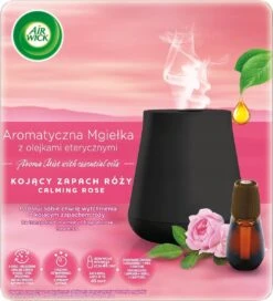 Aroma D'Air Automatique Essential Aroma Mist + Contribution Apaisante Parfumée Rose 20 Ml