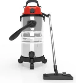 GoodVibes - Aspirateur Industriel - Nettoyeur à Sec - Fonction Soufflage - Aspirateur à Eau - Aspirateur Multifonctions - 30L - 2300W - Inox - Rouge -Nettoyage Produits Boutique 1096x1200 2