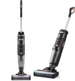 Aspirateur Sans Fil ILife® F100 - Sans Sac - Lessive Et Aspiration - Easine Multi-Surface - Appareil 2 En 1 - Puissance 150W - Forte Aspiration - Batterie 3000mAh