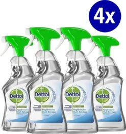 4 X Dettol Hygienic Multi Cleaner Spray - Spray Nettoyant Tout Usage - 100% Hygiénique - 4 X 500 Ml -Nettoyage Produits Boutique 1125x1200 4