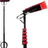 Brosse Télescopique Kibani 3,6 M - Manche Télescopique Lave Vitres - Manche Télescopique Avec Brosse - Manche Télescopique - Manche Télescopique Avec Jet D'eau - Lave Vitres - Manches Télescopiques