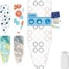 LaundrySpecialist De Table à Repasser CLASSIC S/M - Convient Pour Les Planches à Repasser De Max 125 X 42 Cm - Circle Blocks -Nettoyage Produits Boutique 1139x1200