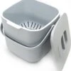 Poubelle à Compost YourCasa® - 7L - Pour Les Déchets Organiques Du Quotidien Dans La Cuisine - Passe Au Lave-vaisselle - Anti-odeur - Insert Intérieur Amovible - Poubelle à Déchets Organiques Avec Couvercle (gris Clair) -Nettoyage Produits Boutique 1140x1200 4