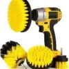 Pymiq® Jeu De 4 Brosses Pour Perceuse | Brosse à Récurer | 4 Tailles De Brosses De Forage | Brosses De Nettoyage Pour Intérieur Et Extérieur | 50 Mm / 100 Mm / 120 Mm / 89 Mm -Nettoyage Produits Boutique 1144x1200 4