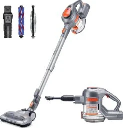 Aspirateur Balai ILife Aspirateurs-balais H55 - Aspirateur Balai Sans Fil - Aspirateurs Balais - Aspirateur Balai Sans Fil - Aspirateur Sans Sac - Aspirateur - Lampes LED Intégrées