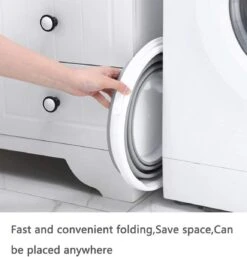 Seau à Eau Pliable, Seau En Plastique Silicone Avec Poignée, Grand Seau Pliable Pour La Pêche, Le Camping, La Randonnée, Le Nettoyage Et Le Lavage De Voiture, 10L (gris) -Nettoyage Produits Boutique 1153x1200 6