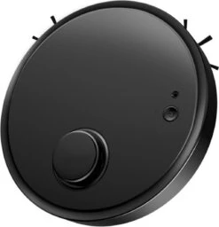 Robot Aspirateur Avec Stérilisation Lampe UV - Serpillière Humide À Droog - Désinfection Smart - Balayeuse - Nettoyage De Tapis - Zwart / Wit