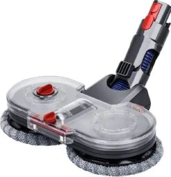 YONO Electrique Compatible Avec Dyson V15 / V11 / V10 / V8 / V7 / V6 - Raclette - Balai à Sol - Buse Accessoires De Vêtements Pour Bébé Et Pièces Pour Aspirateur Balai - Fixation Pour Balai - Avec 6 Balais Lavables