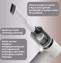 Aspirateur à Main Sans Fil - Aspirateur à Main Sans Fil - Aspirateur De Voiture - Mini Aspirateur - Petit Aspirateur -Nettoyage Produits Boutique 1165x1200 3
