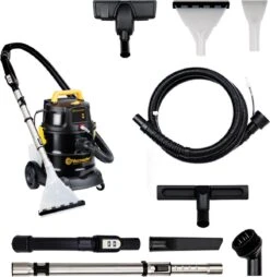 Kozoo - Nettoyeur De Tapis - Machine De Nettoyage De Tapis - Aspirateur Nettoyeur De Tapis - Aspirateur Multifonctionnel - Aspirateur Zwart