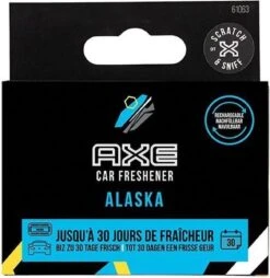 Axe Refill Air Freshener Alu Holder Alaska Zwart 2 Pièces