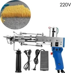 Machine à Broder Artilt - Pistolet à Tufter - Pistolet à Tufter - Machine à Coudre électrique - Machine à Tricoter - Tapisserie Professionnelle - Tapis - Broderie