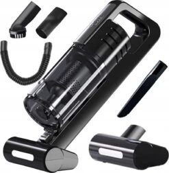 Aspirateur à Main Turbo - 100W - Aspirateur à Main Pour Voiture - Avec Accessoires Et Filtre HEPA - Technologie Cyclone -Nettoyage Produits Boutique 1174x1200 9