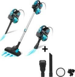 Aspirateur 3 En 1 - Portatif - Nettoyeur De Matelas - Appareil Ménager - Portatif - Multifonctionnel - Léger - 4 Accessoires De Vêtements Pour Bébé