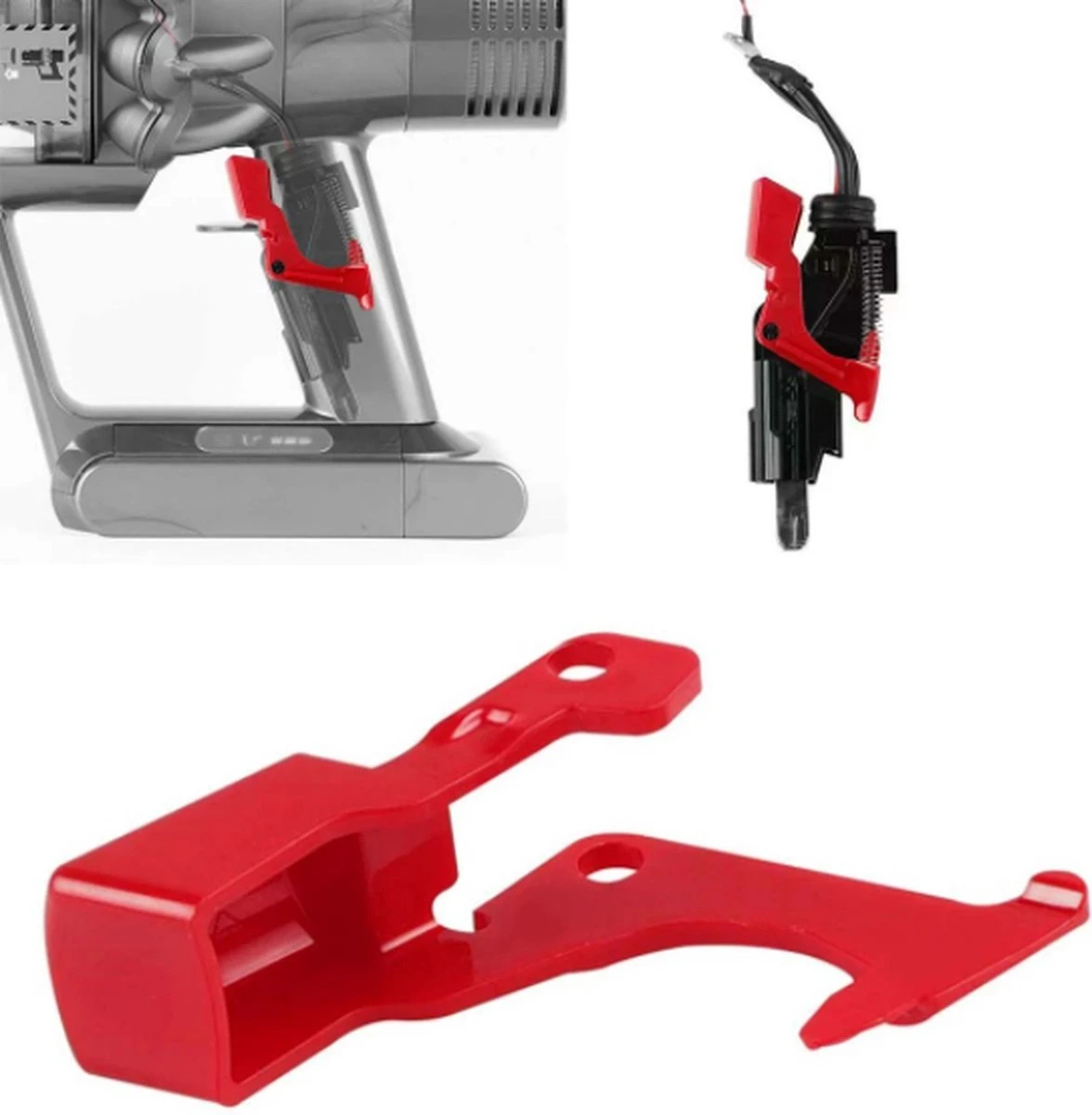 TLVX Dyson V10 / Gâchette V11 / Bouton Dyson Switch / Bouton Dyson / Gâchette Aspirateur / V10 / V11 / Bouton Aspirateur Dyson Rouge / Bouton Marche-arrêt Dyson / Gâchette De Remplacement Dyson 4 TLVX Dyson V10 / Gâchette V11 / Bouton Dyson Switch / Bouton Dyson / Gâchette Aspirateur / V10 / V11 / Bouton Aspirateur Dyson Rouge / Bouton Marche-arrêt Dyson / Gâchette De Remplacement Dyson – Image 2