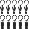 Boot Pegs Pack De 20 Clip Crochets Serviette Clips Torchons Suspendus Pivotant Pantalon Barre Clips Crochets Chaussette Clip Noir -Nettoyage Produits Boutique 1180x1200 1