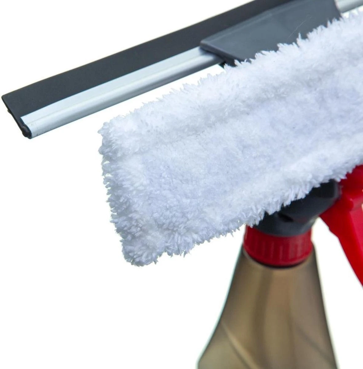 Essuie-glace Decopatent® PRO - Tracteur De Vitres Avec Fonction Spray - Pour Vitres Ou Douche En Verre - Lave Fenêtres Et Peaux De Chamois 5 Essuie-glace Decopatent® PRO - Tracteur De Vitres Avec Fonction Spray - Pour Vitres Ou Douche En Verre - Lave Fenêtres Et Peaux De Chamois – Image 3