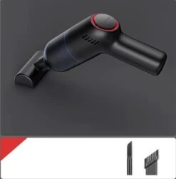 TDR - Mini Aspirateur Multifonctionnel / Aspirateur à Main - Aspirateur Humide Et Droog - Y Compris 3 Accessoires Différents - Rechargeable Par USB - Pour Nettoyer La Voiture, L'ordinateur Portable, Le Clavier, Etc. - Zwart -Nettoyage Produits Boutique 1181x1200 2