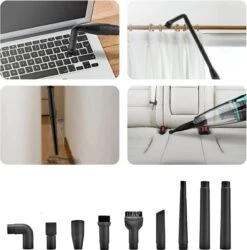 Aspirateur 3 En 1 - À Main - Nettoyeur De Matelas - Appareil Ménager - À Main - Multifonctionnel - Léger - 6 Accessoires De Vêtements Pour Bébé -Nettoyage Produits Boutique 1184x1200 4