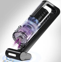 Aspirateur à Main Turbo - 100W - Aspirateur à Main Pour Voiture - Avec Accessoires Et Filtre HEPA - Technologie Cyclone -Nettoyage Produits Boutique 1185x1200 3