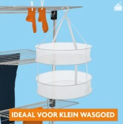 LaundrySpecialist® PRACTICAL MESH DRYER XL Pour Le Linge Délicat - Pour Un Séchage Direct Et Facile Du Linge Petit Et / Ou Délicat. Dimensions: 45 X 45 X 30 Cm. -Nettoyage Produits Boutique 1187x1200