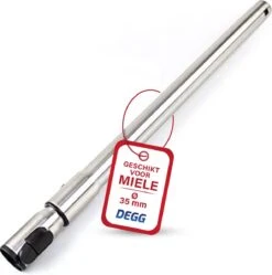 DEGG - Tube Télescopique / Tube D'aspirateur - Convient Pour Miele - 35mm - Avec Système De Clic - Tige D'aspirateur - Pièces D'aspirateur - Qualité Premium