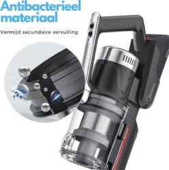 Aspirateur Balai Midea™ P7 - Aspirateur Sans Fil - Aspirateur Multi- Sans Sac - Puissance D'aspiration Très Forte 25kPa - Moteur Puissant 450W - Longue Durée De Fonctionnement - Filtre HEPA 19 Aspirateur Balai Midea™ P7 - Aspirateur Sans Fil - Aspirateur Multi- Sans Sac - Puissance D'aspiration Très Forte 25kPa - Moteur Puissant 450W - Longue Durée De Fonctionnement - Filtre HEPA -Nettoyage Produits Boutique 1191x1200 4