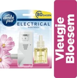 Ambi Pur Fleur Naissante - 20 Ml - Kit De Démarrage Pour Désodorisant Électrique