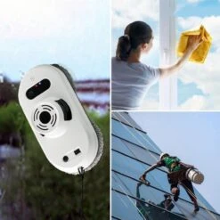 Sontrix Window Washer - Avec Télécommande - 6 Chiffons Inclus - Robot Laveur De Vitres - Nettoyant Pour Vitres - Wit -Nettoyage Produits Boutique 1198x1200 42