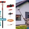 Manche Télescopique Avec Brosse Ensemble De 6 Pièces - Télescope Avec Brosse - Manche Télescopique Pour Le Nettoyage Des Vitres - Extensible Jusqu'à 4,6 Mètres - Avec Distributeur De Savon -Nettoyage Produits Boutique 1200x1019 1