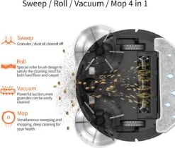 Aspirateur Robot Ultenic Avec Fonction De Nettoyage 3 En 1 - Robot De Nettoyage - 3000PA - Aspirateur Robot Avec Station De Charge - Système De Nettoyage - Application Incluse -Nettoyage Produits Boutique 1200x1021 1