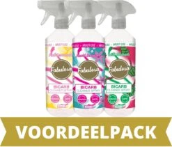 Fabulosa Pink Is Life - Spray Désinfectant Concentré Pink Is Life 500ML Nettoyant Tout Usage - Vegan - Comprend Un échantillon Gratuit