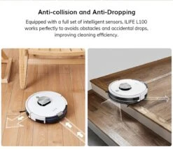 Ilife - Aspirateurs Robot - Aspirateur Robot Avec Fonction De Nettoyage - Aspirateurs - Aspirateur Sans Sac - Aspirateur Sans Fil - Aspirateur Intelligent -Nettoyage Produits Boutique 1200x1031 1