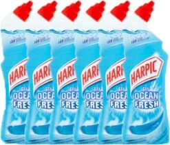 Harpic - Nettoyant WC - Ocean Fresh Marine - 6 X 750 Ml - Pack économique -Nettoyage Produits Boutique 1200x1031 6