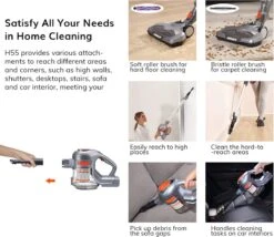 Aspirateur Balai ILife Aspirateurs-balais H55 - Aspirateur Balai Sans Fil - Aspirateurs Balais - Aspirateur Balai Sans Fil - Aspirateur Sans Sac - Aspirateur - Lampes LED Intégrées -Nettoyage Produits Boutique 1200x1040 8