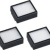 Kit De Filtres Kwmobile Compatible Avec IRobot Roomba S9/s9+ - Filtres Pour Aspirateur Robot - Filtre De Rechange - 3 Pièces