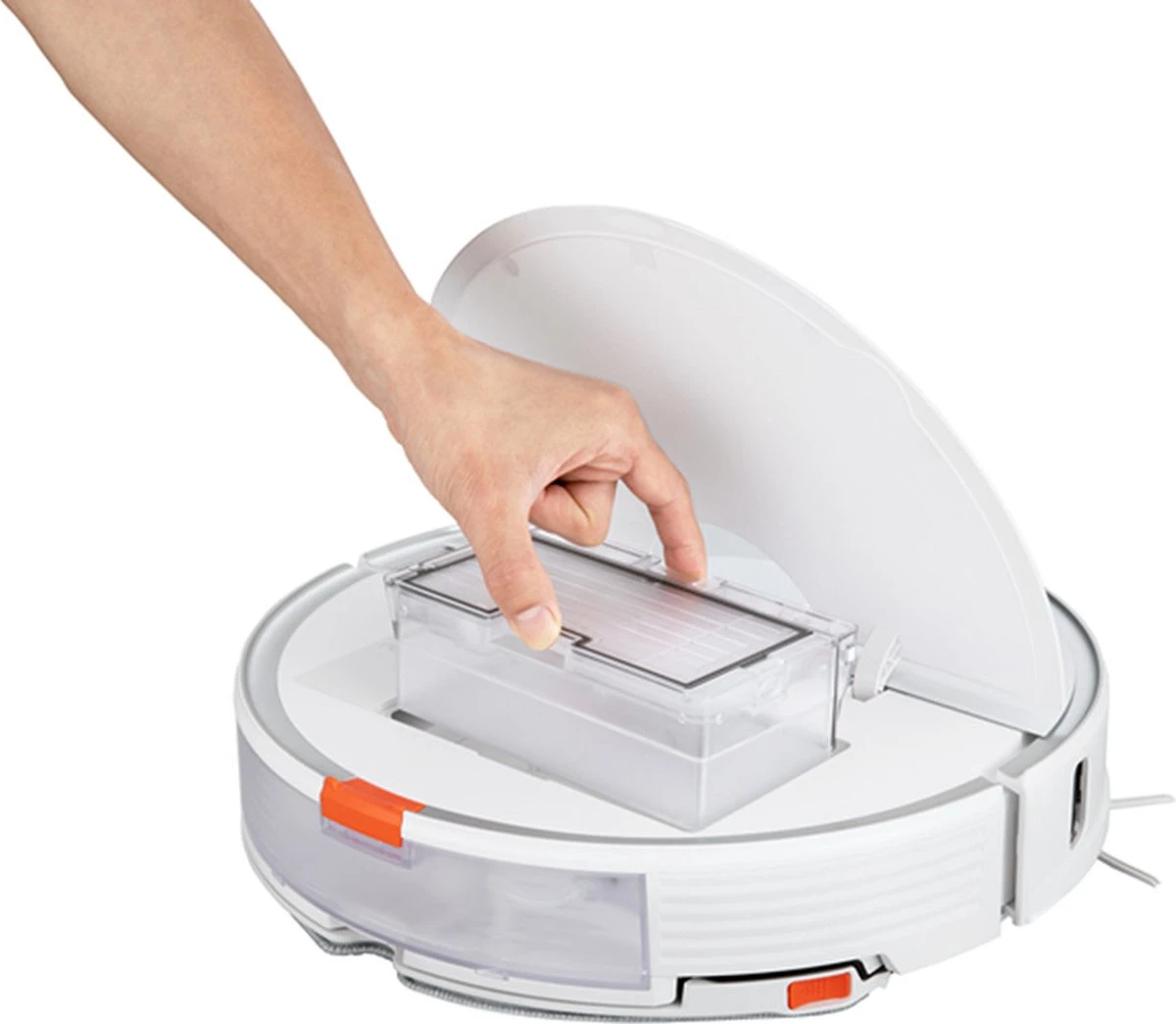 Xiaomi Roborock S7+ - Robot Aspirateur - 2500Pa - Robot Aspirateur Laveur + Station D'aspiration - Autonomie 180 Min - Appli/commande Vocale 7 Xiaomi Roborock S7+ - Robot Aspirateur - 2500Pa - Robot Aspirateur Laveur + Station D'aspiration - Autonomie 180 Min - Appli/commande Vocale – Image 5