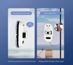 Sontrix Window Washer - Avec Télécommande - 6 Chiffons Inclus - Robot Laveur De Vitres - Nettoyant Pour Vitres - Wit -Nettoyage Produits Boutique 1200x1060 4