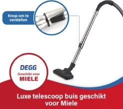 DEGG - Tube Télescopique / Tube D'aspirateur - Convient Pour Miele - 35mm - Avec Système De Clic - Tige D'aspirateur - Pièces D'aspirateur - Qualité Premium 15 DEGG - Tube Télescopique / Tube D'aspirateur - Convient Pour Miele - 35mm - Avec Système De Clic - Tige D'aspirateur - Pièces D'aspirateur - Qualité Premium -Nettoyage Produits Boutique 1200x1064