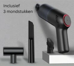 UNBRANDED Aspirateur De Bureau - Aspirateur De Voiture Sans Fil - Aspirateur Maison Et Voiture - Zwart