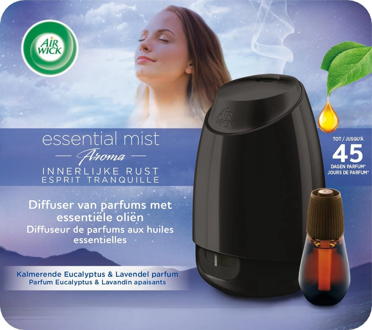 Air Wick Essential Mist Aroma Lavender Recharge 3 X 20 Ml - Pack économique 8 Air Wick Essential Mist Aroma Lavender Recharge 3 X 20 Ml - Pack économique – Image 6